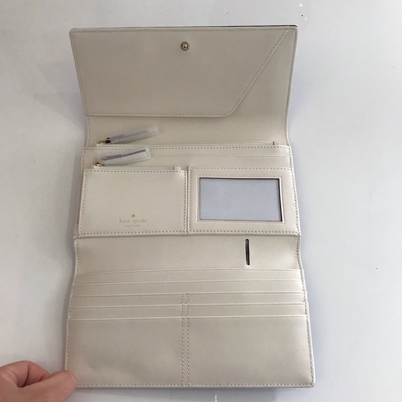 Kate spade ♠️,pobenix delphiniums,WLRU2237,wallet - Picture 2 of 8
